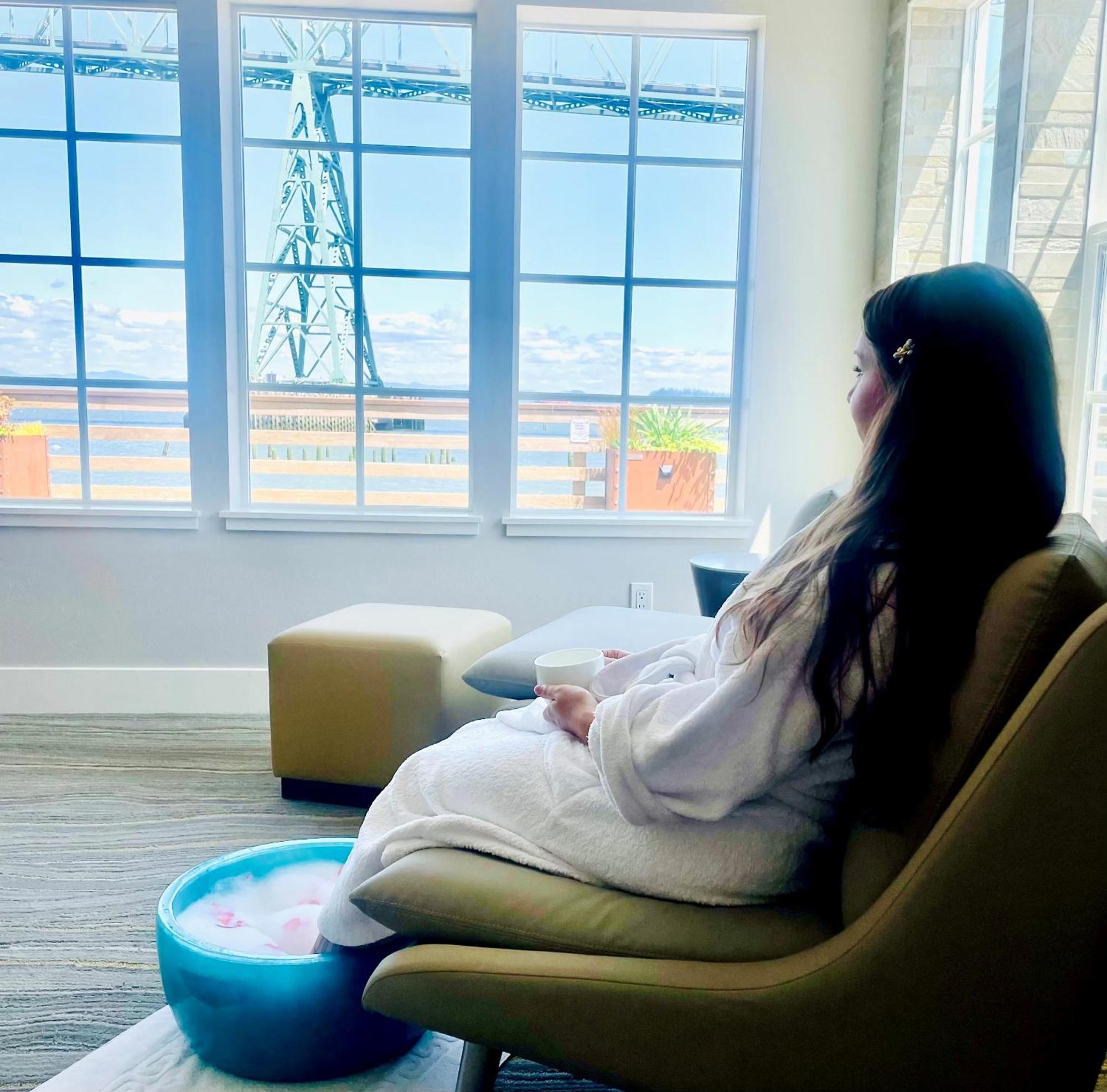 Cannery Pier Hotel & Spa Astoria Dış mekan fotoğraf